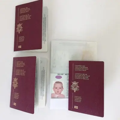 Belgium Fake Passport