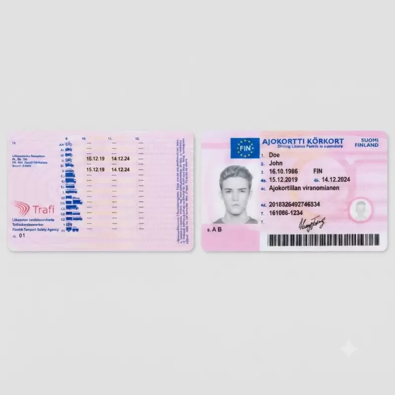 Finland Fake Driver License
