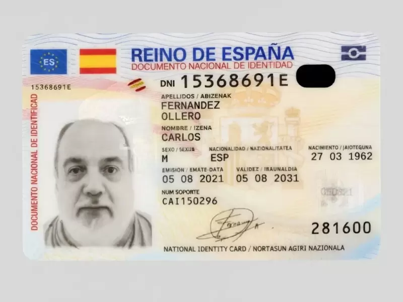 Spain Fake Driver License